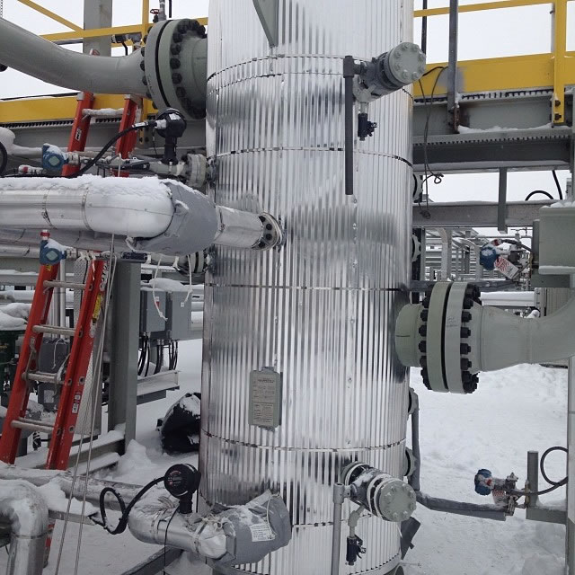 G & R Insulating Ltd. Mechanical Pipe Insulation Energy Conservation Oil & Gas Industry