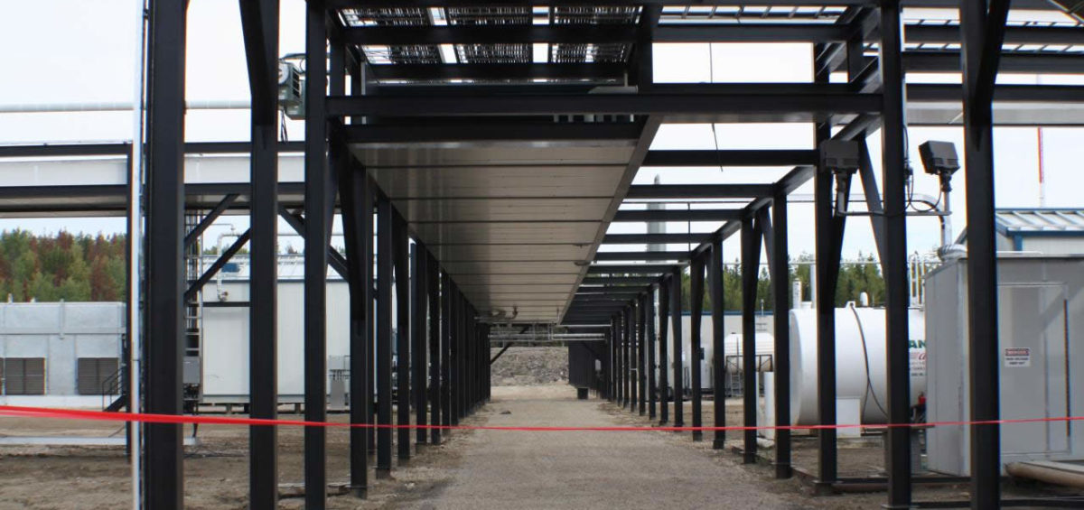 Utilidor Pipe Rack Alberta BC G&R Insulating Ltd.