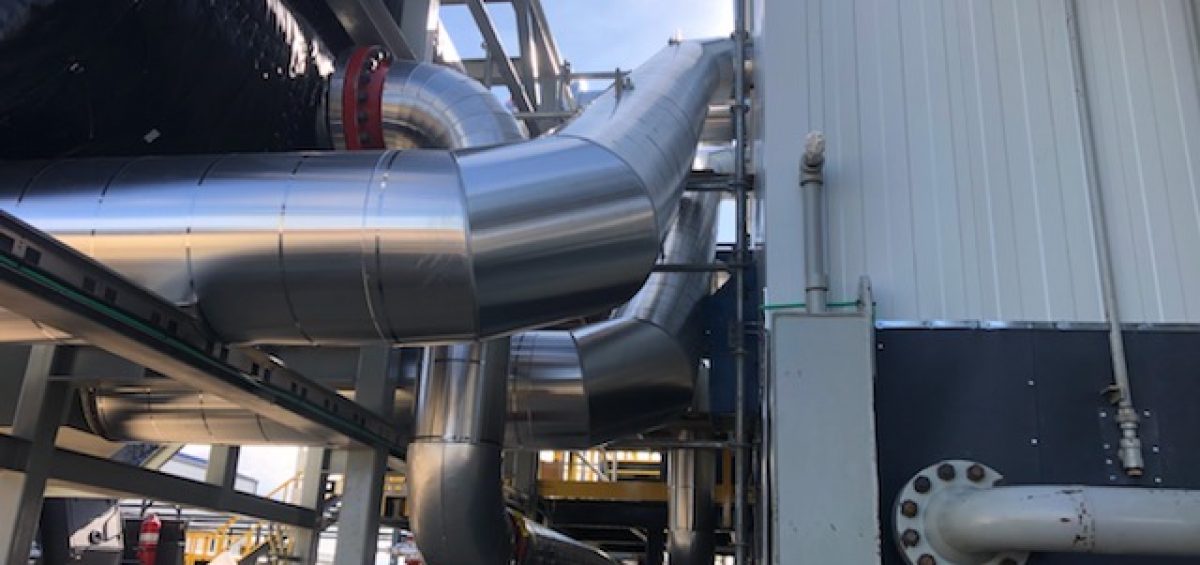 Insulated & Lagged Piping For Sound Reduction G&R Insulating Ltd.