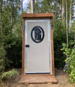 Polyurethane Panel Outhouse