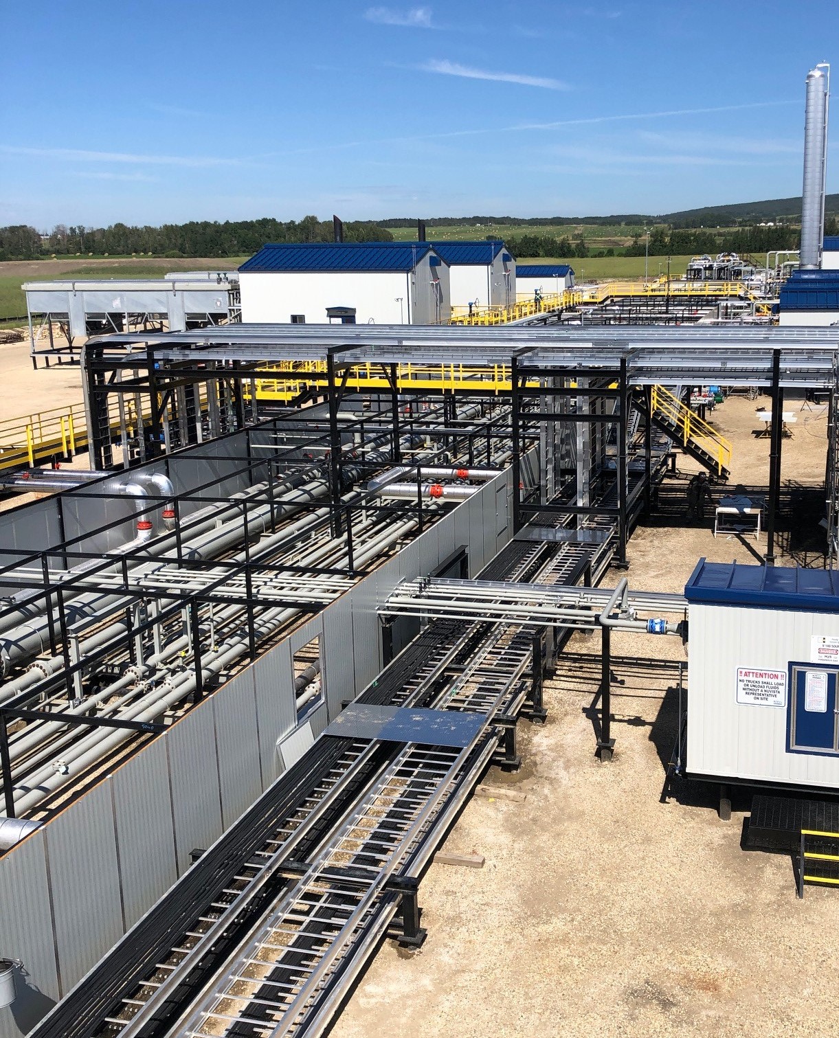 Utilidor Piperack enclosure